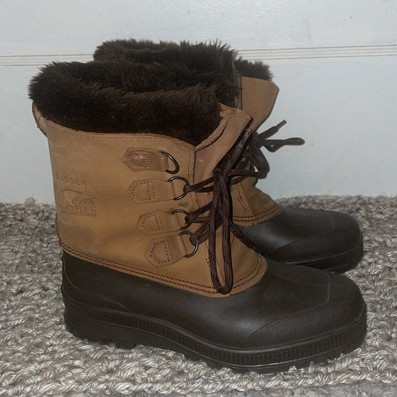 Sorel Shoes - Sorel Badger Insulated Leather winter boots
